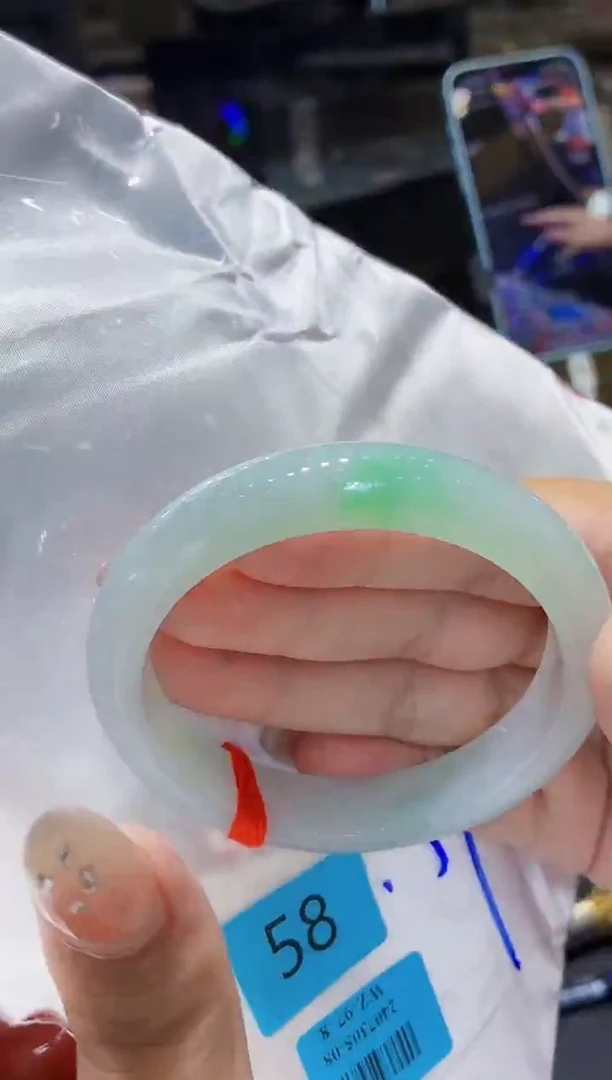 未镶嵌手镯翡翠翡翠手镯58