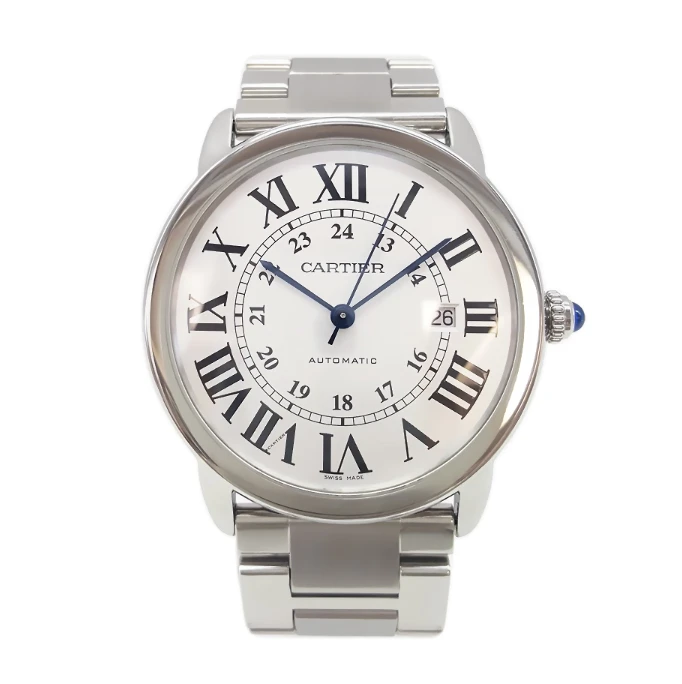 99新 Cartier/卡地亚 伦敦系列自动男表 W6701011表径42