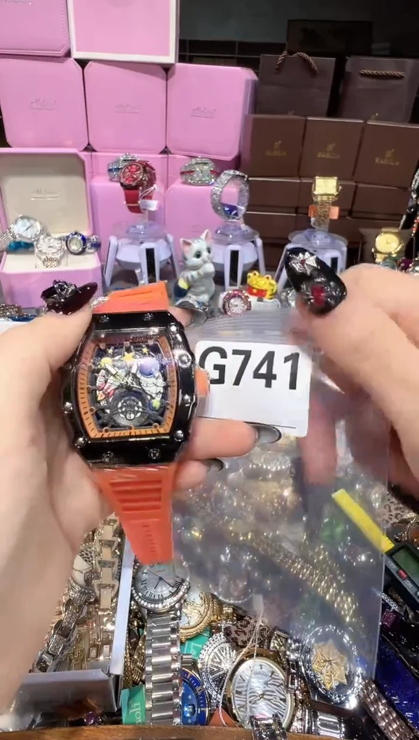 石英机芯不锈钢不锈钢直播定闪专用