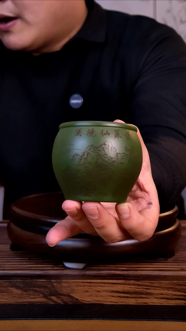 紫砂花盆紫砂花盆-内口6-6