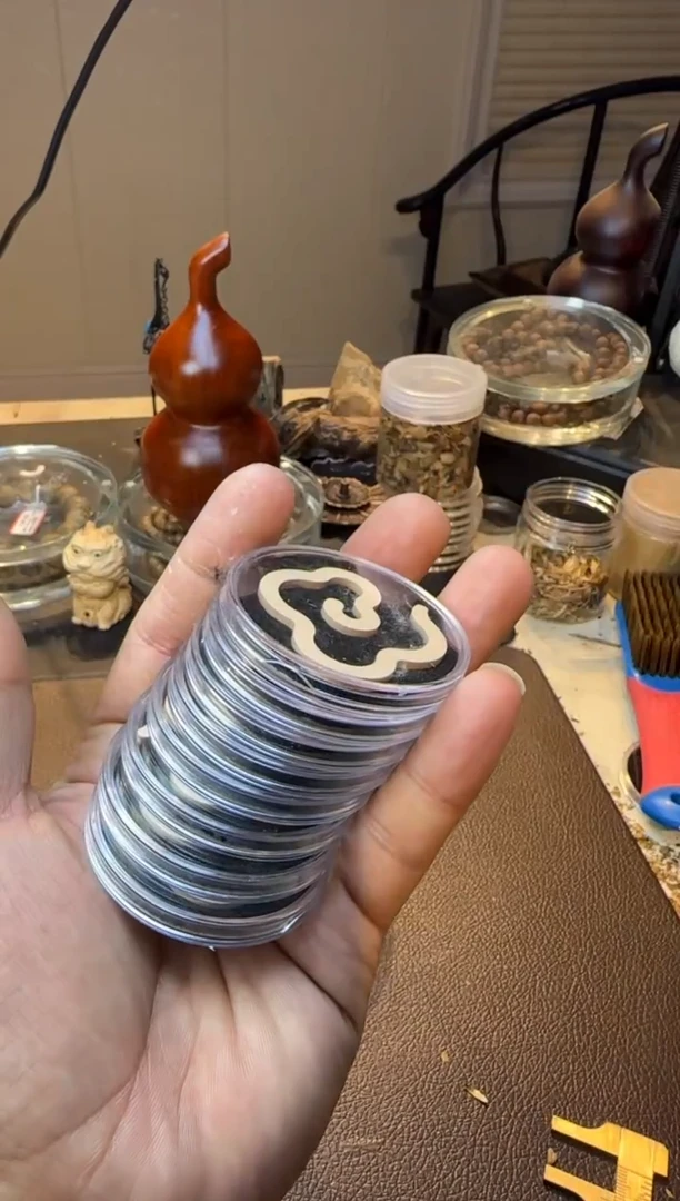 木老山檀盘香8片装多样性发其一