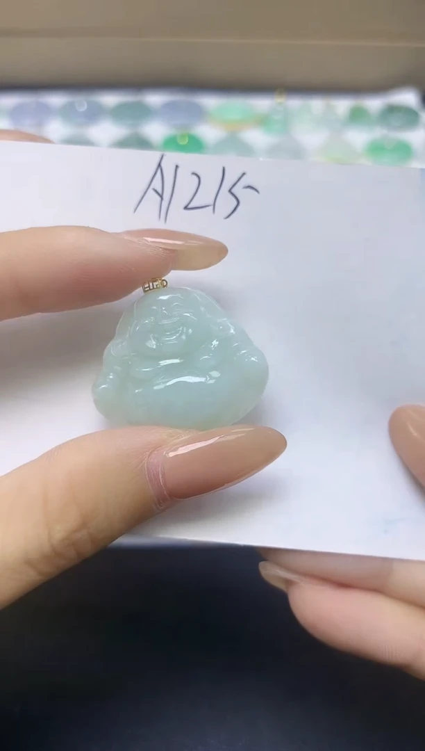 颈饰未镶嵌翡翠天然缅甸A货翡翠百元以上9元证书费自理