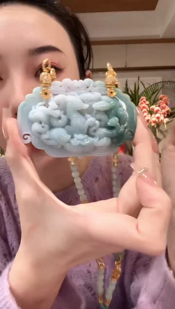 【闪购商品】翡翠颈饰未镶嵌国风