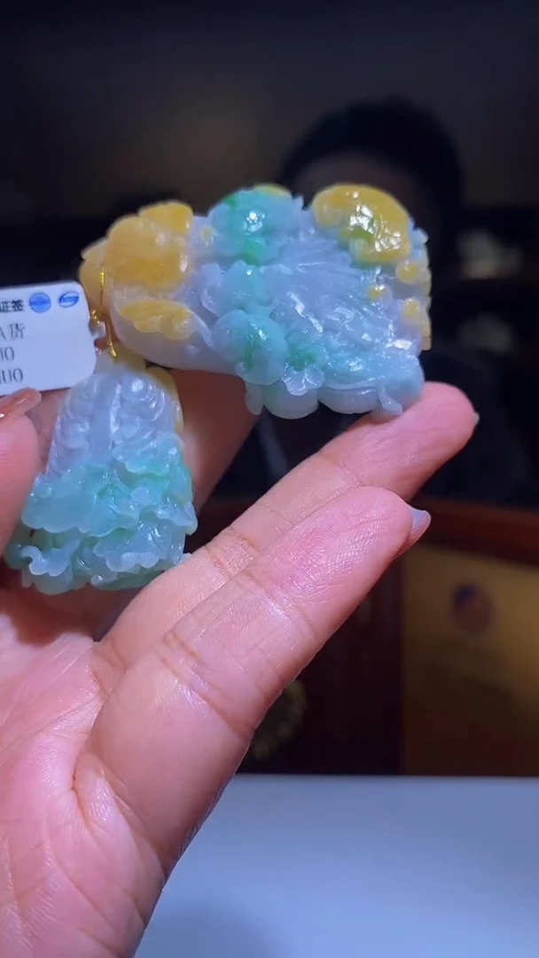 未镶嵌定制翡翠DD翡翠毛货HZ-34