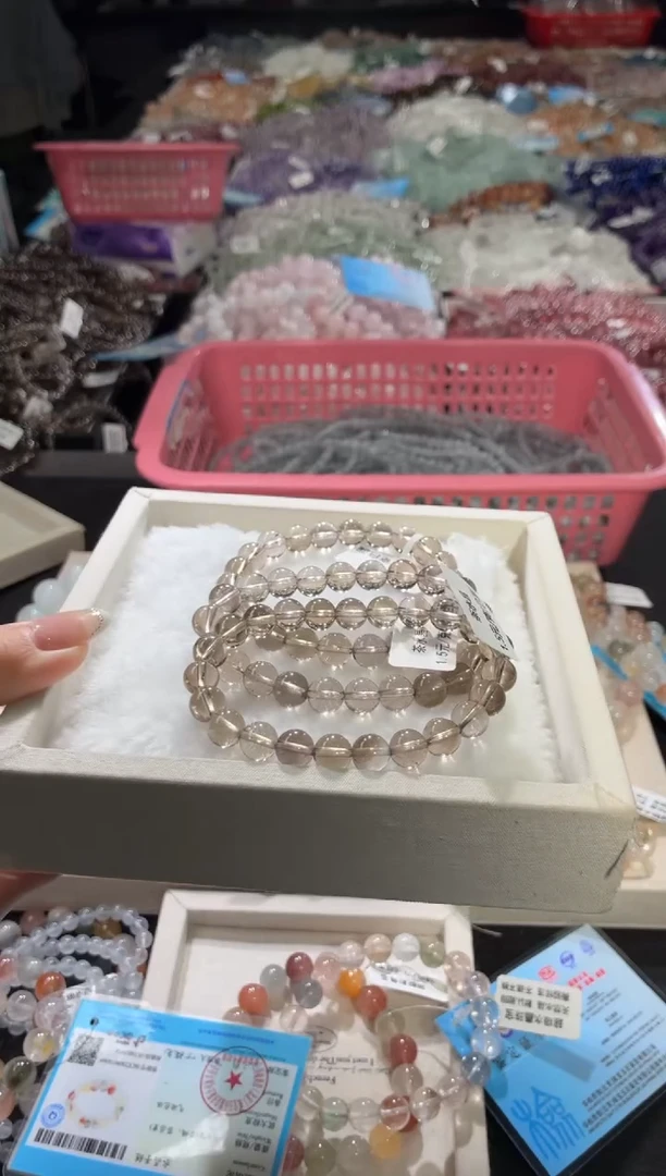 未镶嵌手链水晶242号 3条多样性发一K  8   +