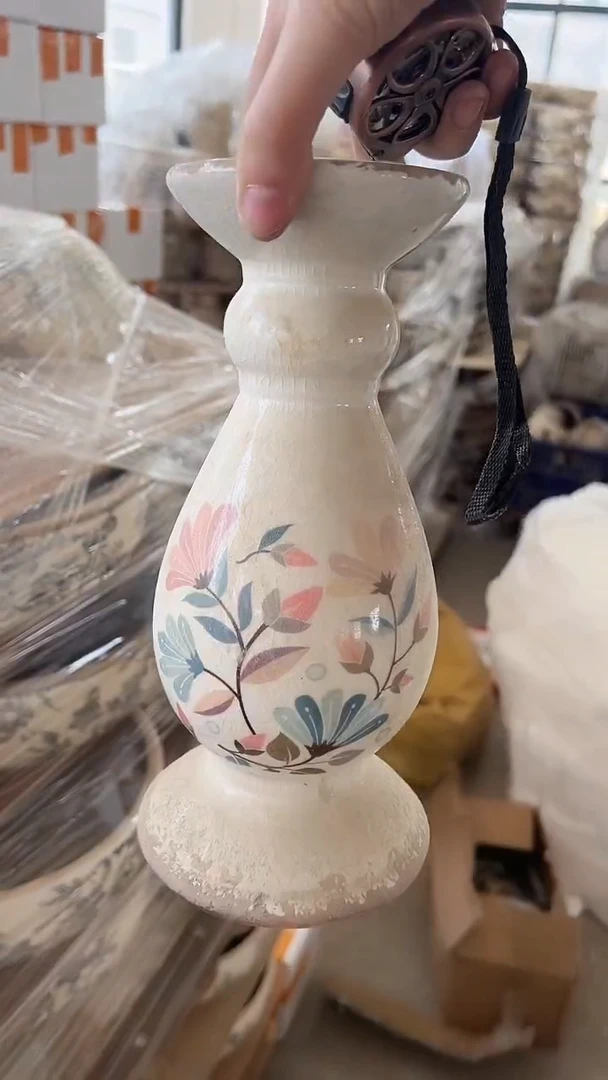 【闪购商品】陶瓷烛台高26cm