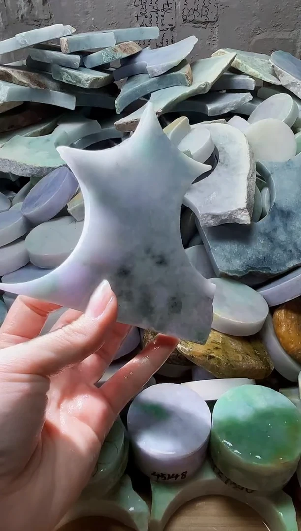 裸石翡翠天然翡翠A货玉 南 944