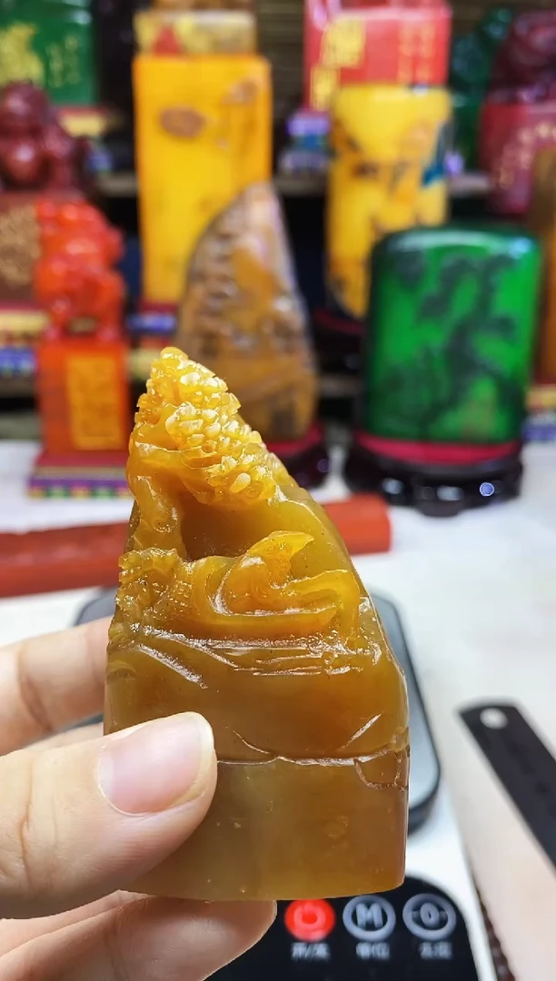 寿山石印石纯天然篆刻石料