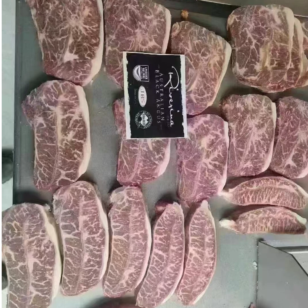 原切牛排澳洲板腱M2+原切牛排谷饲150天517厂