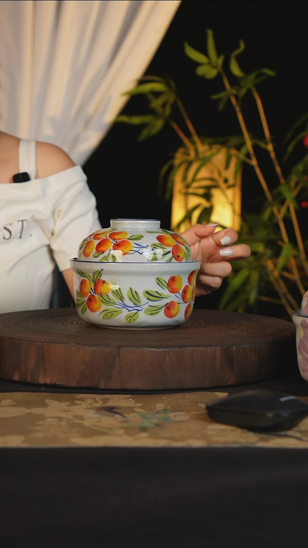 碗景德镇手工手绘高温陶瓷可进蒸箱烤箱洗碗机
