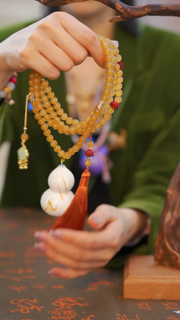 506非遗漆手艺工天然葫芦文玩福禄