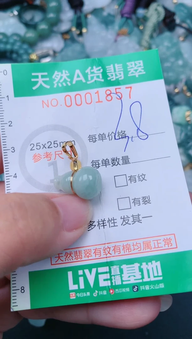 颈饰未镶嵌翡翠.0001857