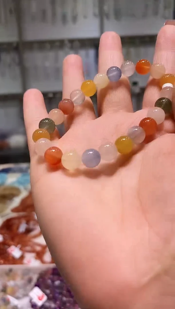 未镶嵌手链水晶多样性发其一兔毛8+