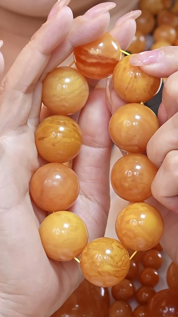 蜜蜡颈饰未镶嵌7297天然蜜蜡珠宝奇石云端妖孽全部保真