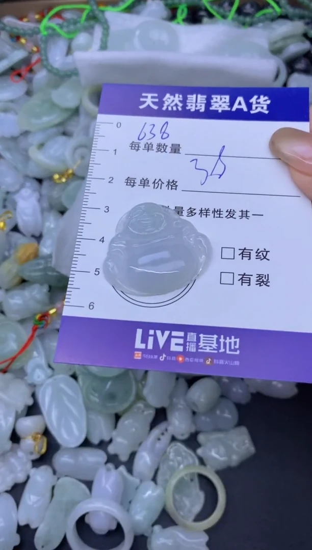 颈饰未镶嵌翡翠天然翡翠A货批量多样性发一件