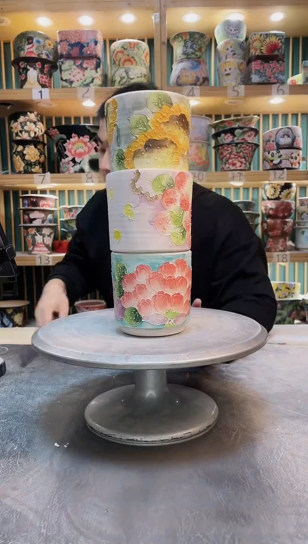 瓷片默认微瑕一物一拍1129-166-3个