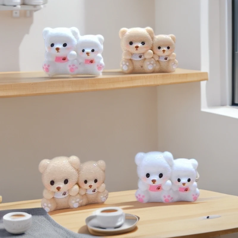 【十分创意-贴贴熊】定制树脂配件可爱diy卡通小熊ins少女心学生