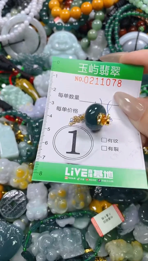 颈饰未镶嵌翡翠闪购0211078多样性发其一