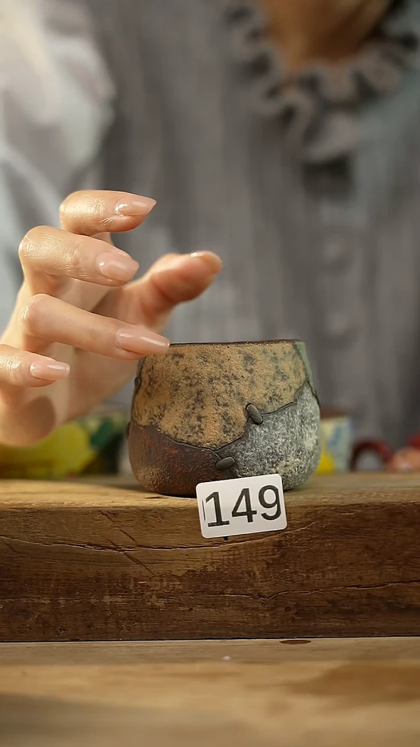 【闪购商品】瓷片设计师款 广州美术学院 陈启振 杯