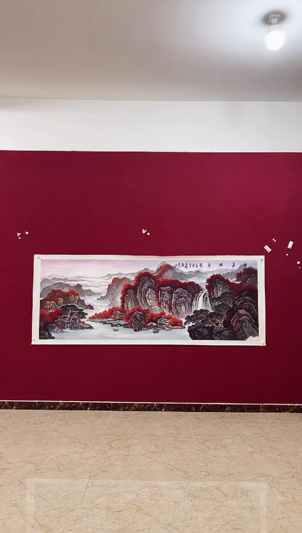 国画江**画师文娟的国画作品