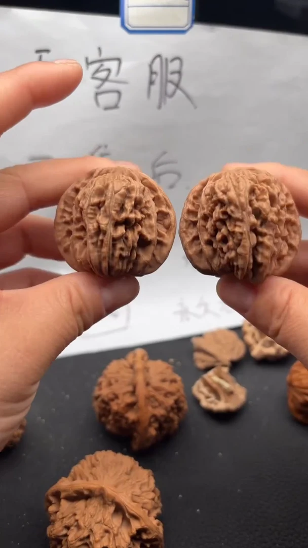 把件文玩核桃676四座楼