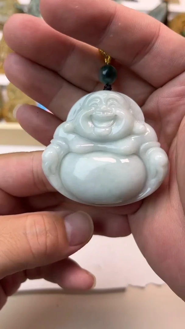 颈饰未镶嵌翡翠芳****店天然翡翠