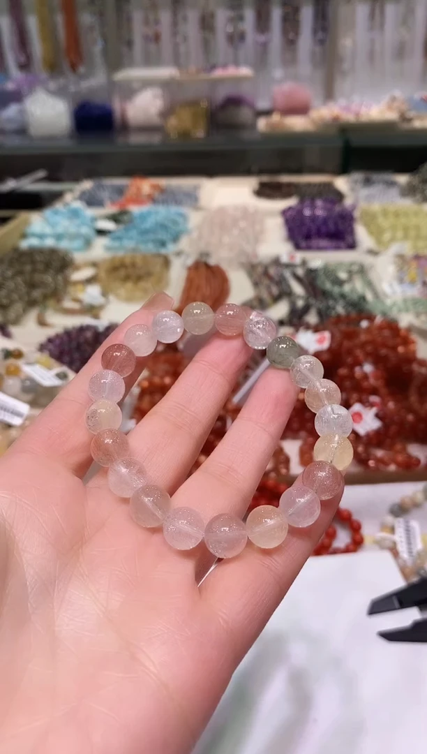 未镶嵌手链水晶多样性发其一