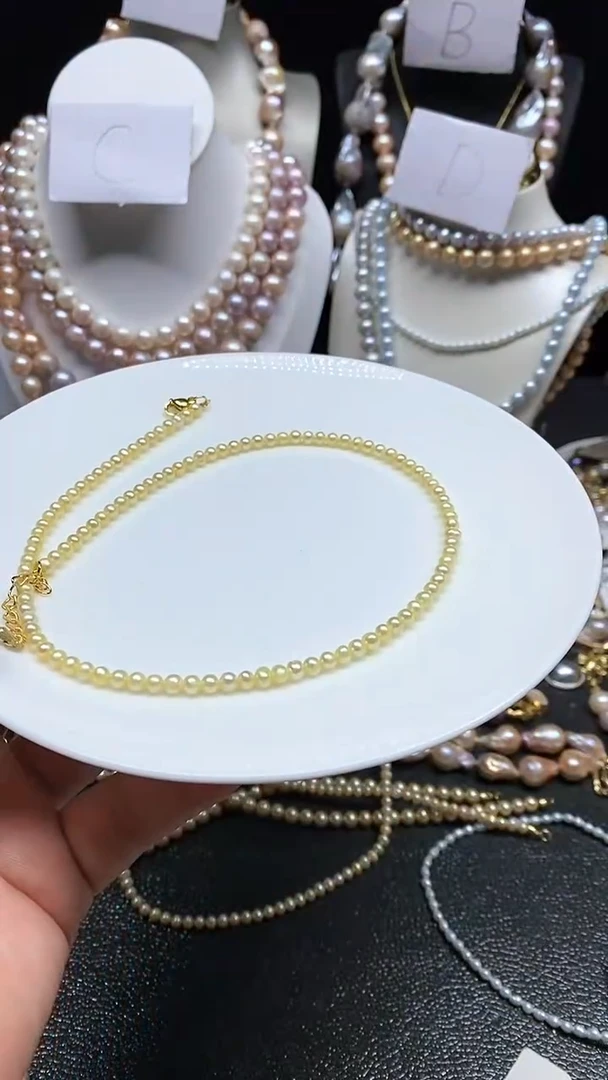 【闪购商品】淡水珍珠颈饰未镶嵌多人