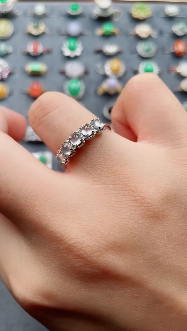 银S925镶嵌戒指翡翠27