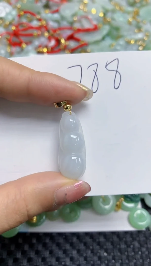 【闪购商品】翡翠颈饰合金天然A货翡翠