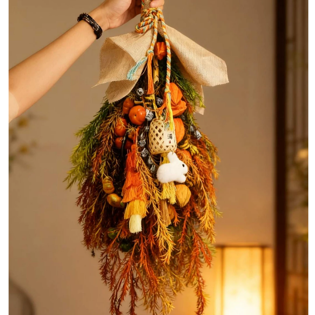【我种花】中秋节主题花束门挂小众鲜切花可做永生花云南直发