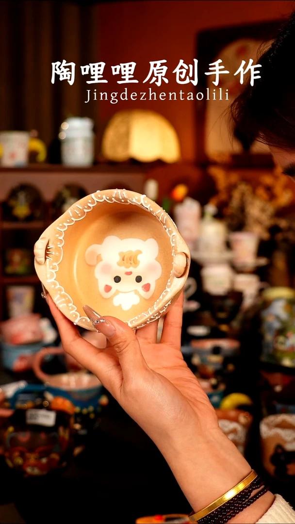 陶哩哩原创手作陶瓷0171
