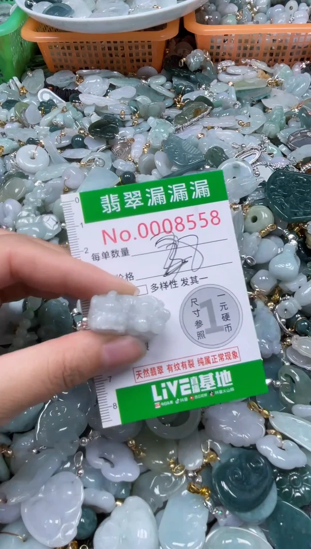 颈饰未镶嵌翡翠8558