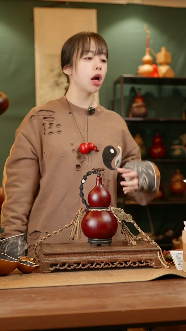 41号精品天然大漆酒葫芦一物一拍~