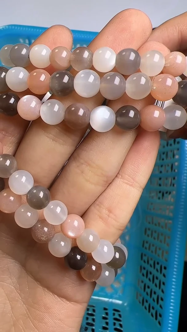 【闪购商品】月光石手链未镶嵌ZW1317约7mm多样性发一件