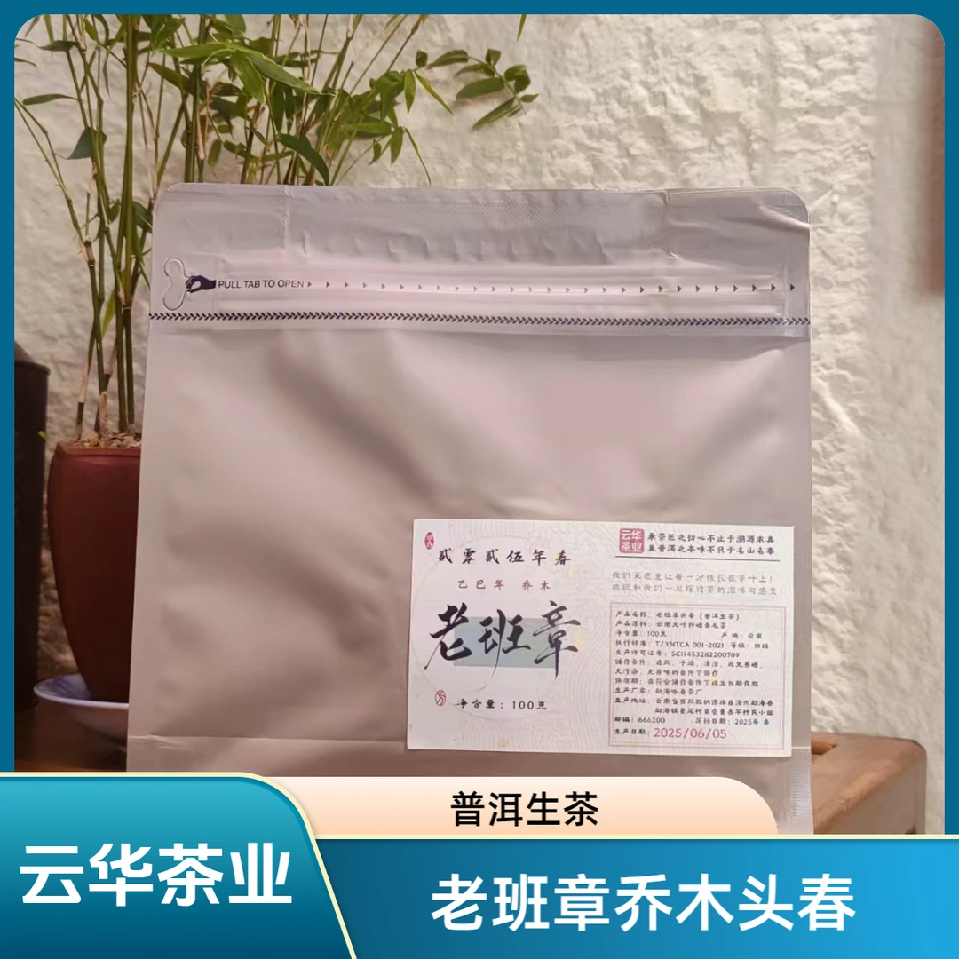 2025年 老班章 乔木头春 普洱生茶