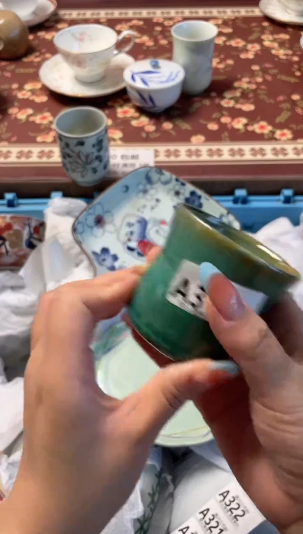 瓷片山*山瓷器瓷器A314