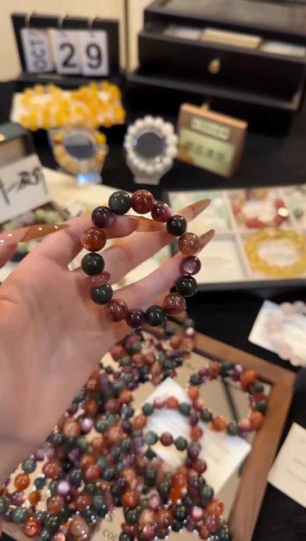 合金手链水晶雾野玫瑰x3178