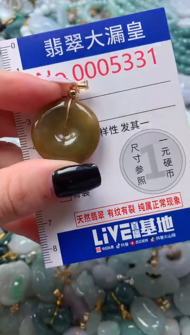 颈饰未镶嵌翡翠5331