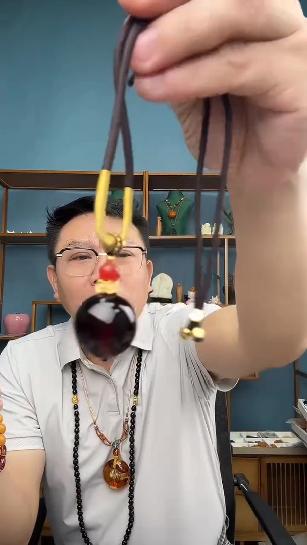 裸石琥珀未镶嵌微瑕介意勿拍66