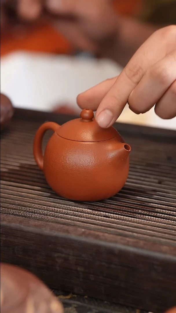 茶壶紫砂全手 宽口