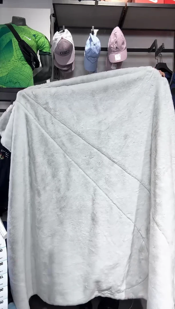 1394编码 瑕疵款直播间过款为准 尺码毛毯随机发