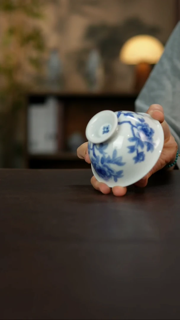 杯景德镇陶瓷杯碗柴烧多人