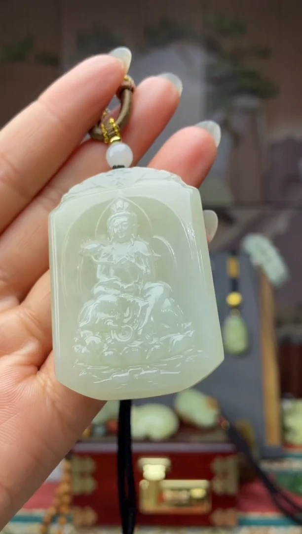 未镶嵌和田玉挂件拍一发一