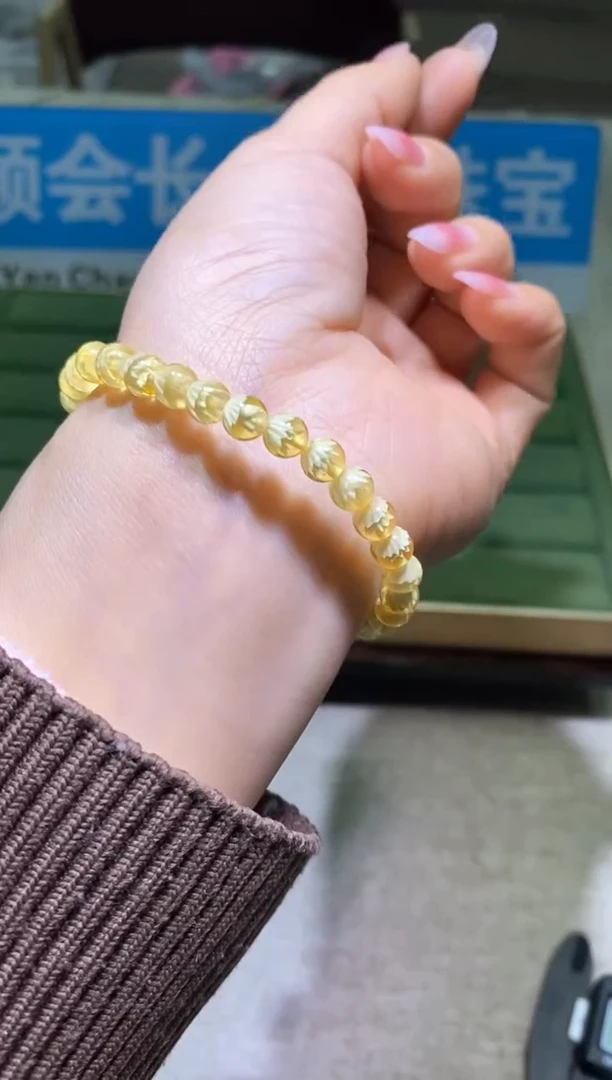 【闪购商品】琥珀手链未镶嵌多样性发一件033