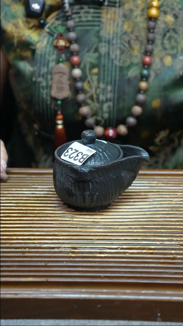 万古烧粗陶手工茶具