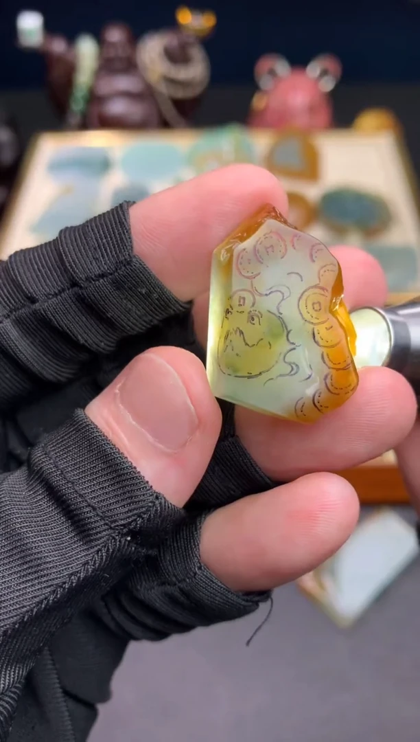 未镶嵌定制翡翠天然翡翠裸石（包工）