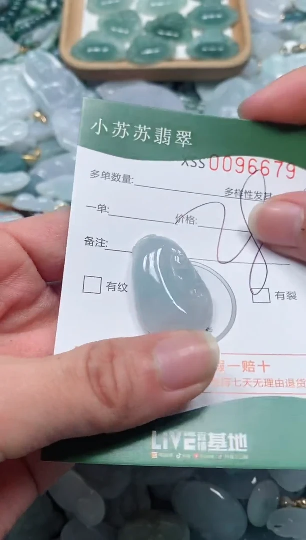 【闪购商品】翡翠颈饰未镶嵌闪购商品0096679