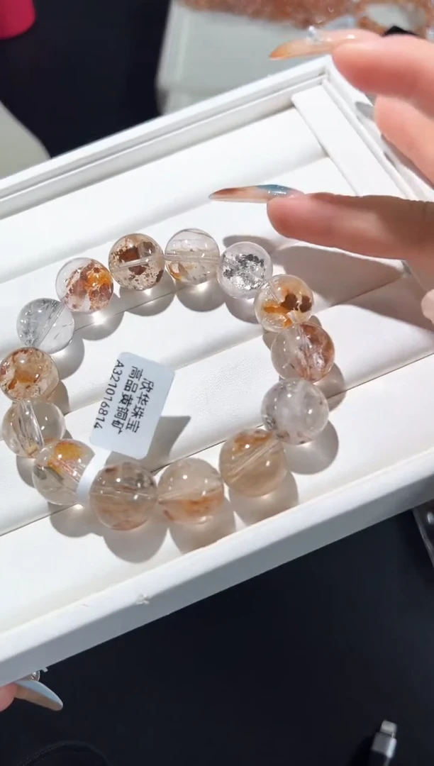 未镶嵌手串水晶80t多样性发其一【1条】默认微瑕16mm