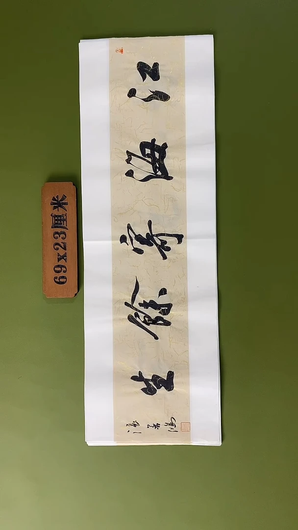 书法书法 张若鸿 尺寸69cm*23cm